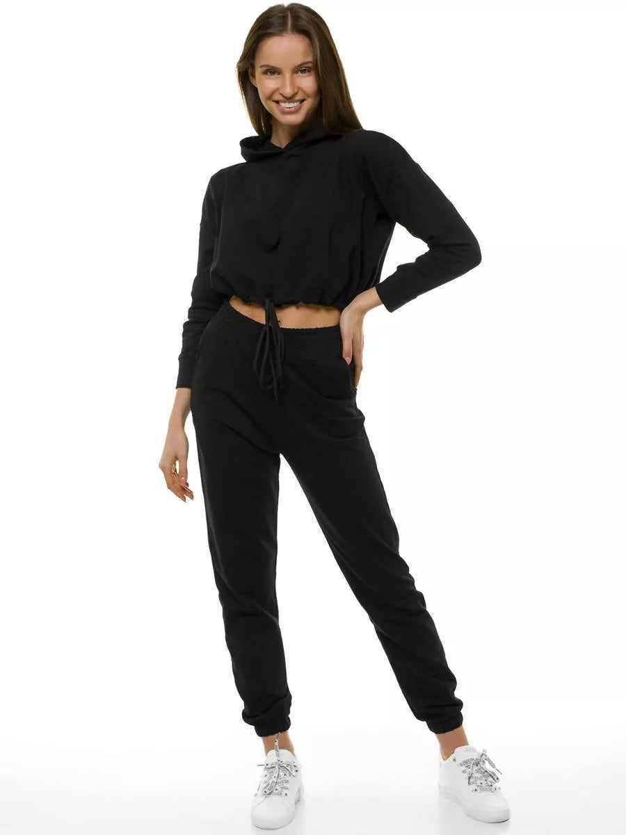 Black women's sportswear set Evelin