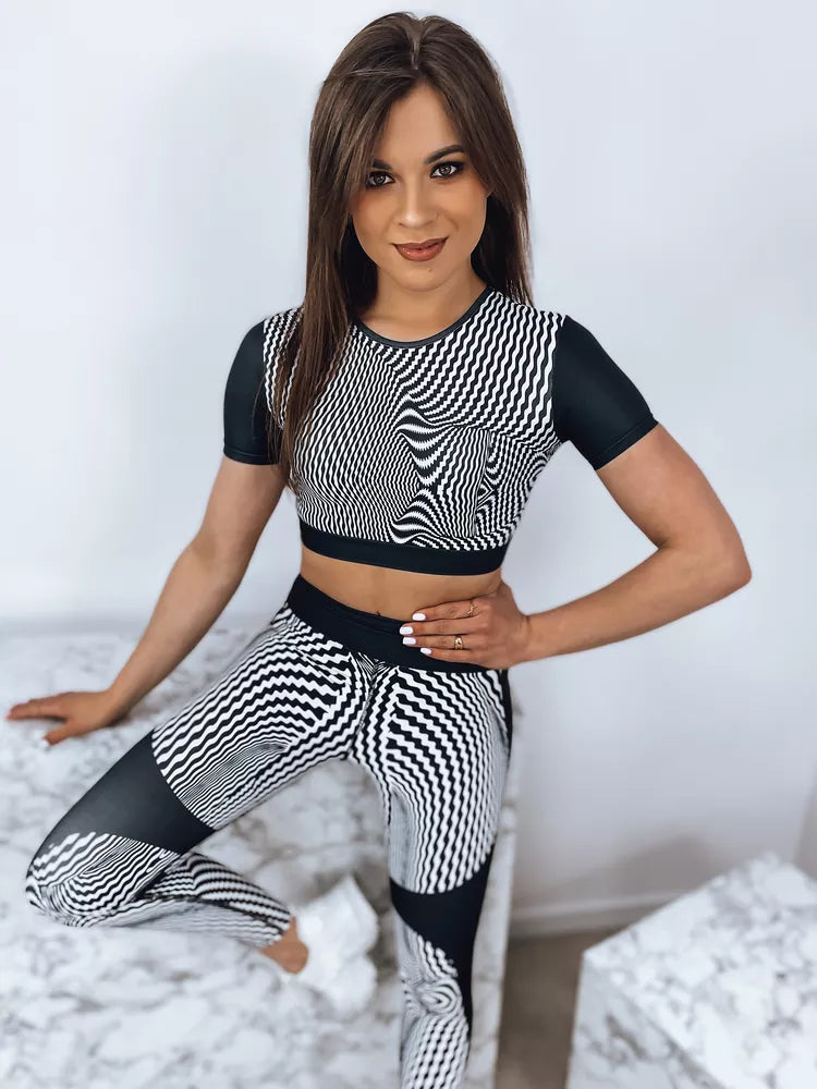 Black women's tracksuit Okra