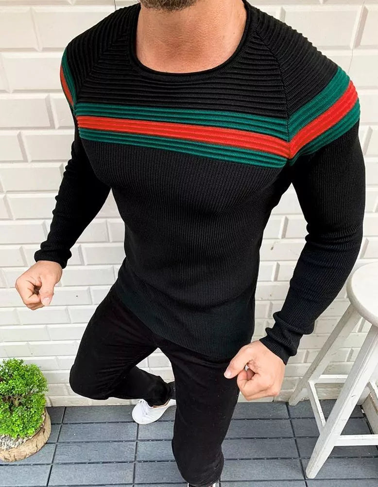 Black men's sweater Somel 