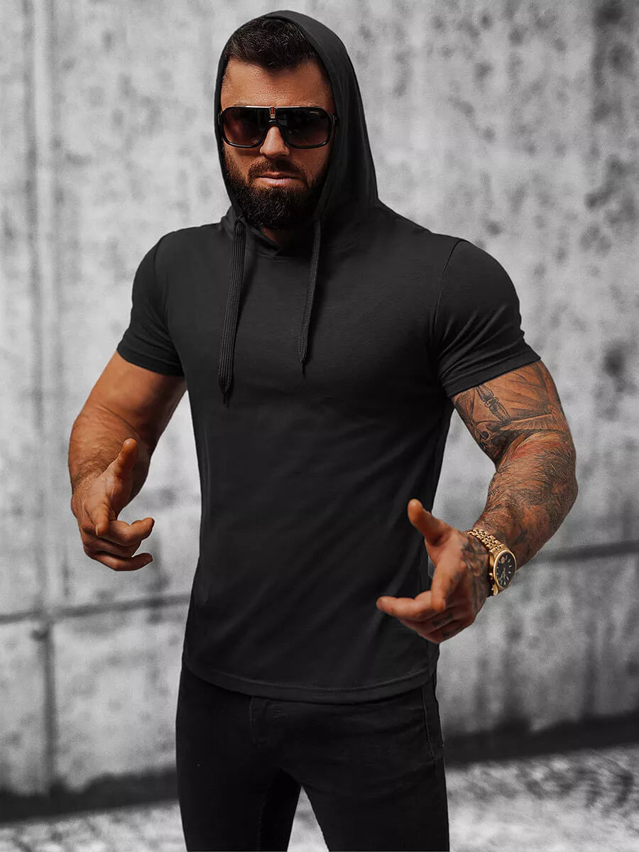 Black men's T-shirt Remer