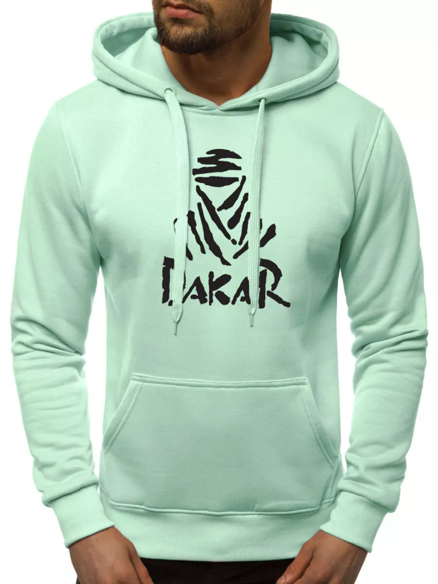 Men's mint-colored Dakar hoodie