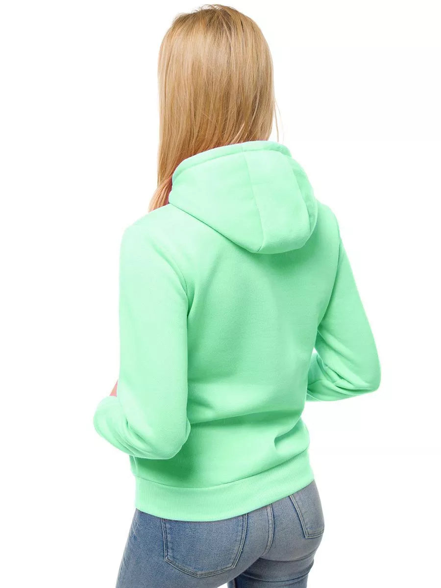 Women's mint hoodie Molin