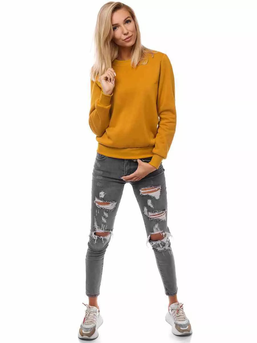 Women's caramel sweater Kober