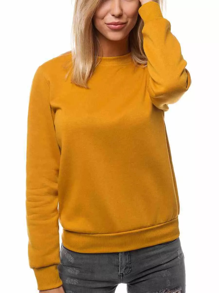 Women's caramel sweater Kober
