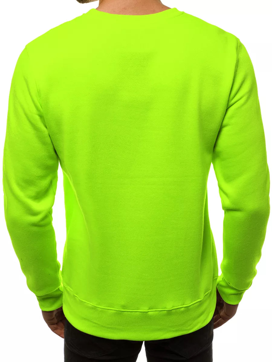 Neon green sweater Vurt