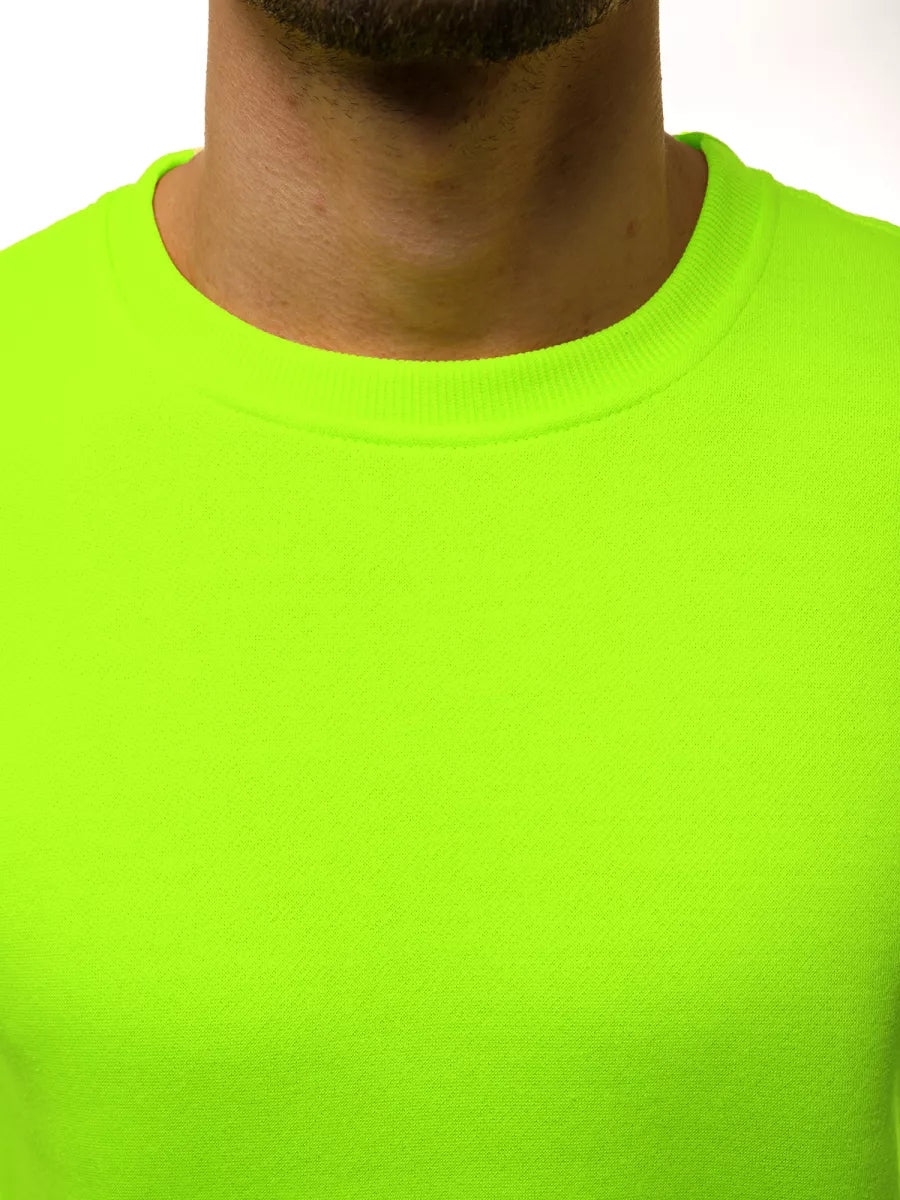 Neon green sweater Vurt