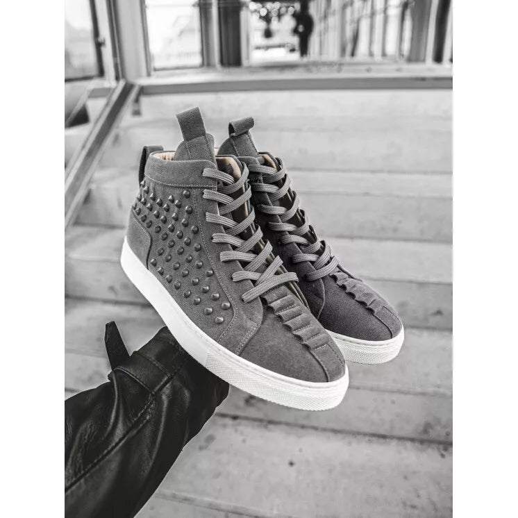 Men's grey sporty boots Derol