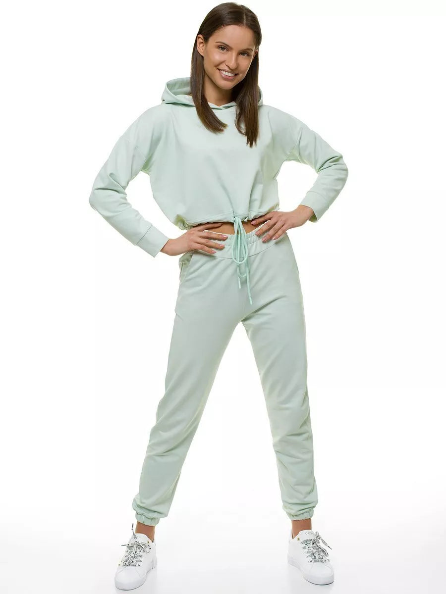 Evelin Mint Green Women's Sportswear Set