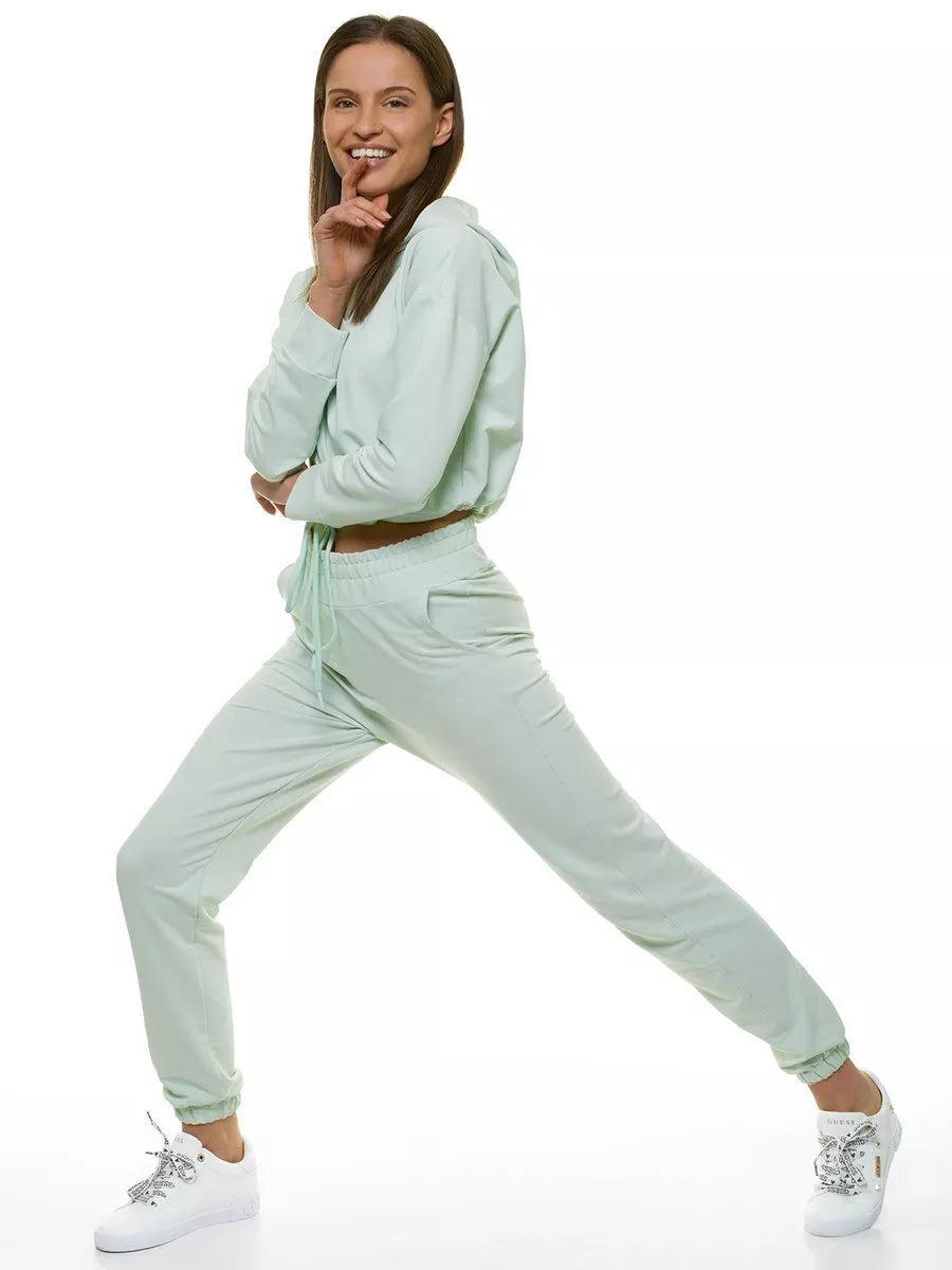 Evelin Mint Green Women's Sportswear Set