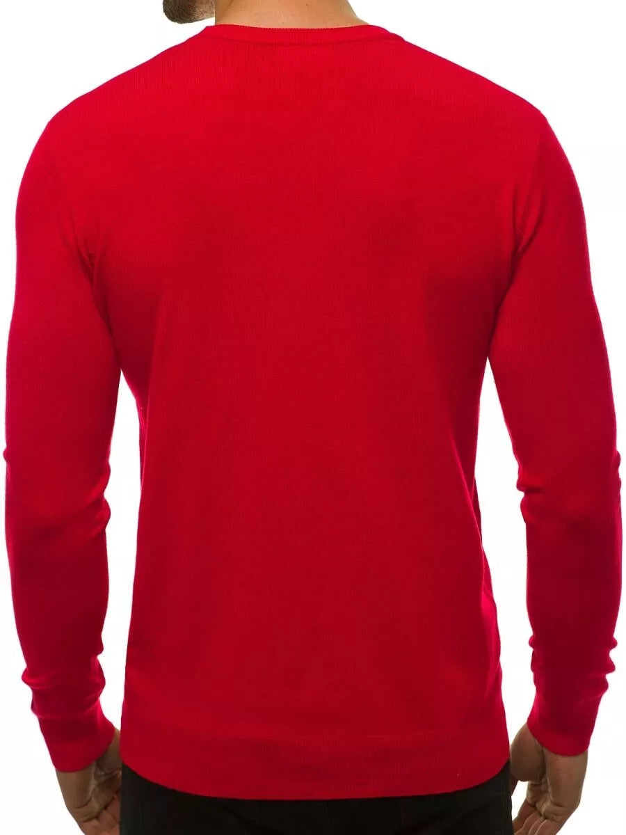 Men's red sweater Anthony