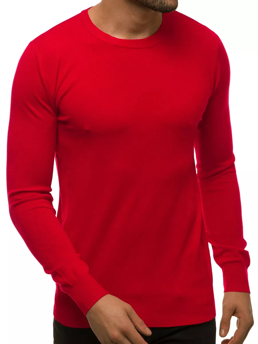 Men's red sweater Anthony