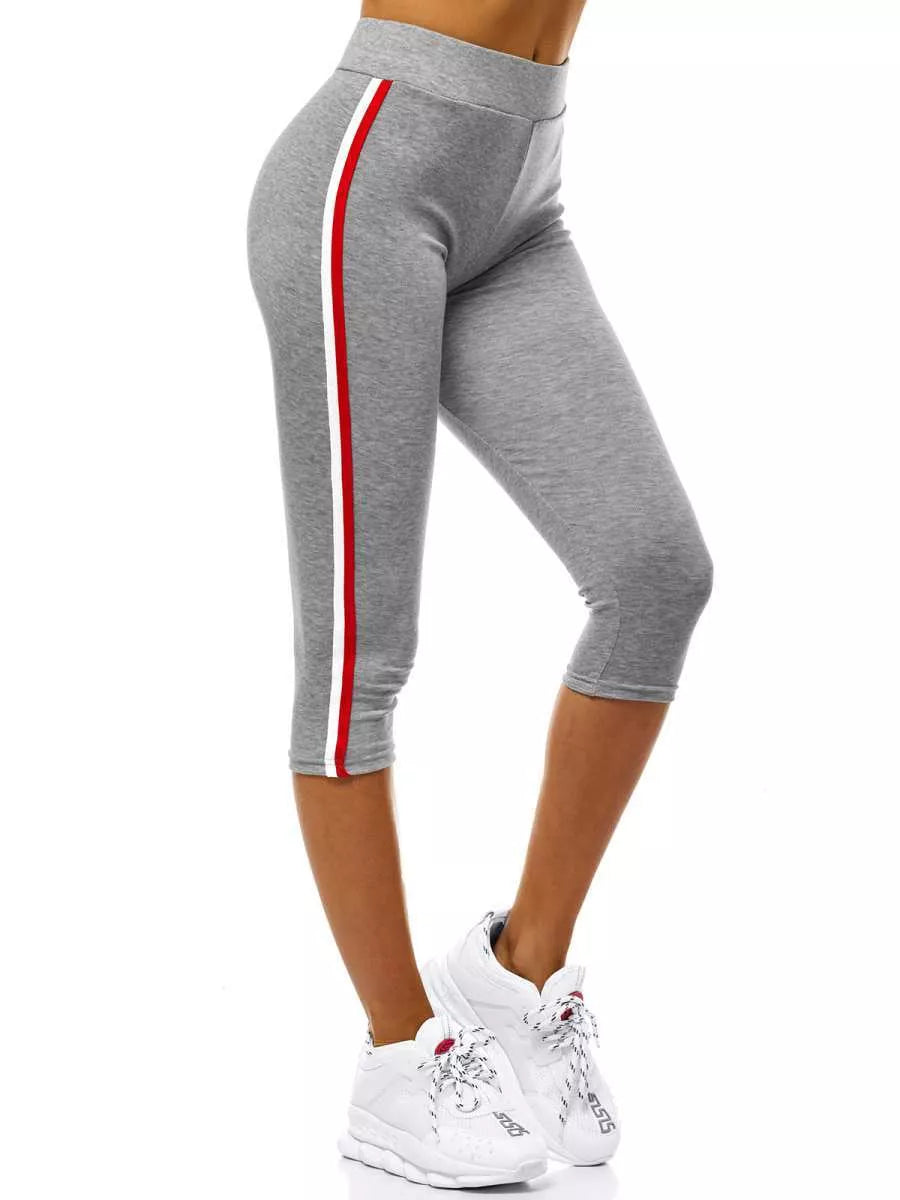 Women's short leggings in gray Alite