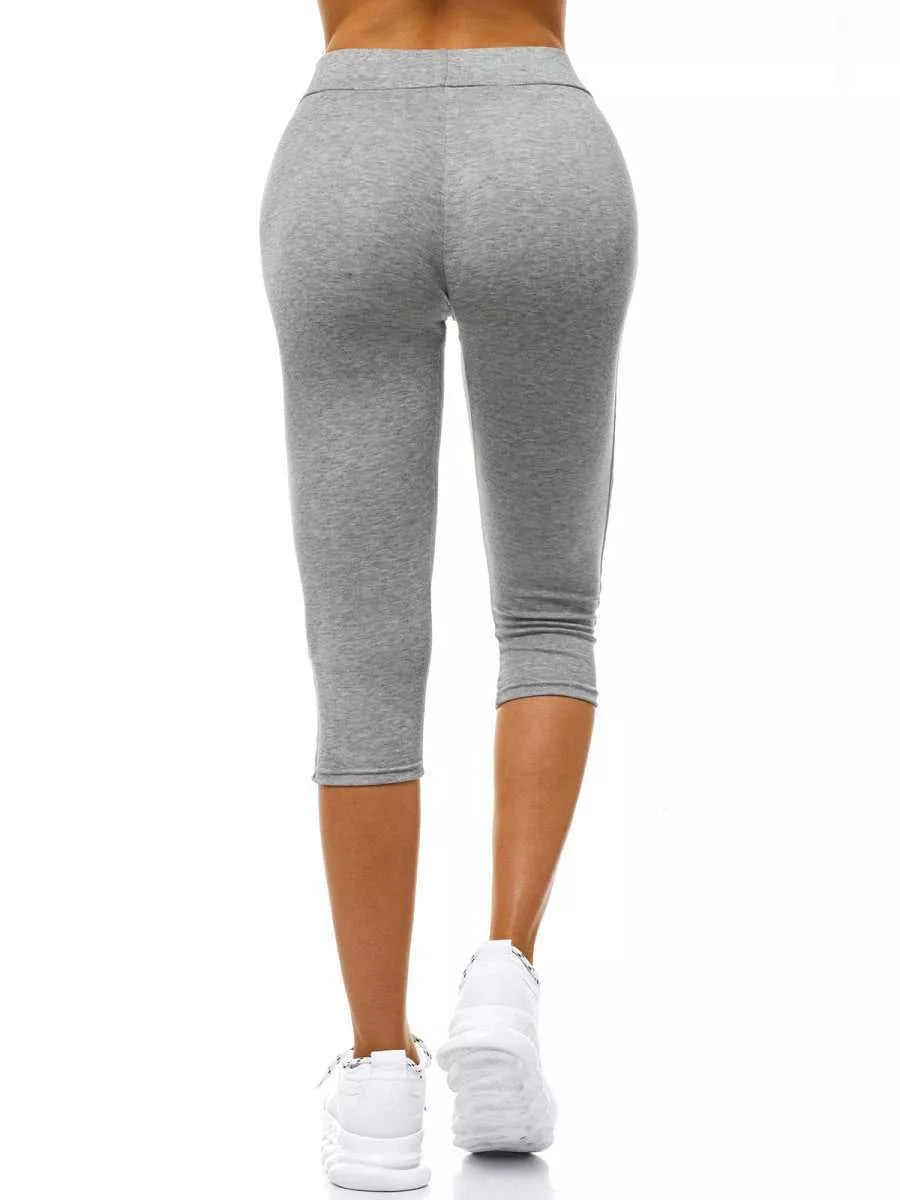 Women's short leggings in gray Alite