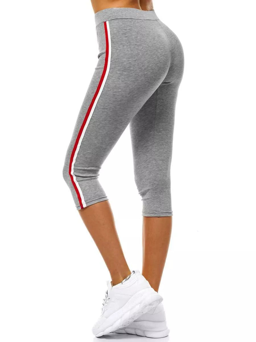 Women's short leggings in gray Alite