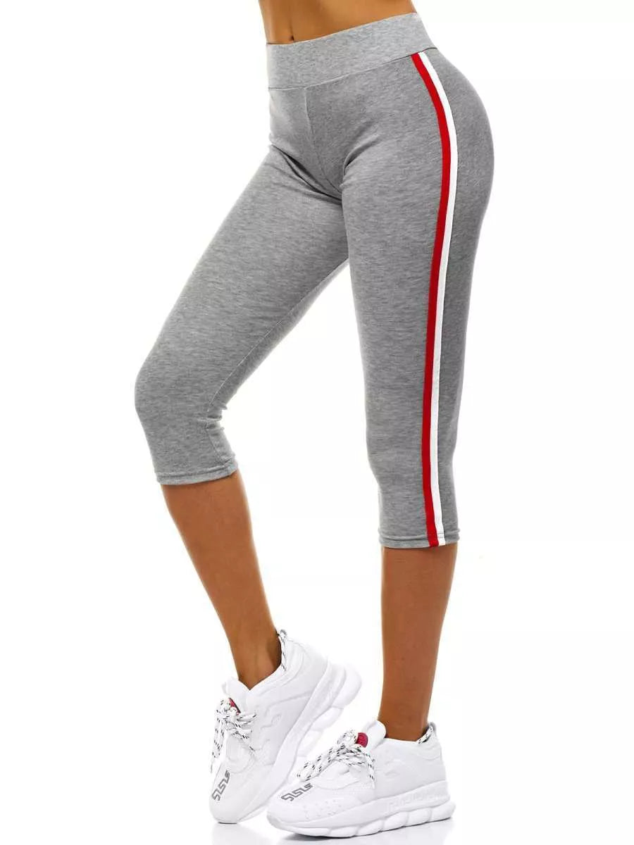 Women's short leggings in gray Alite