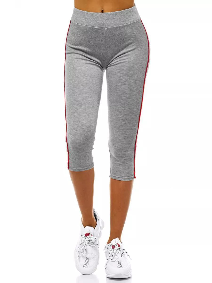 Women's short leggings in gray Alite