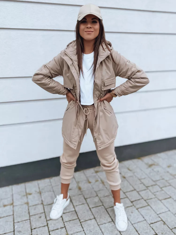 Women's brown jacket Golir