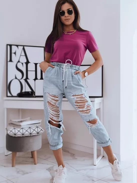 Women's dark pink T-shirt Mayla