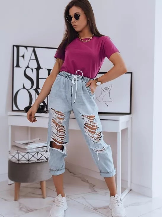 Women's dark pink T-shirt Mayla