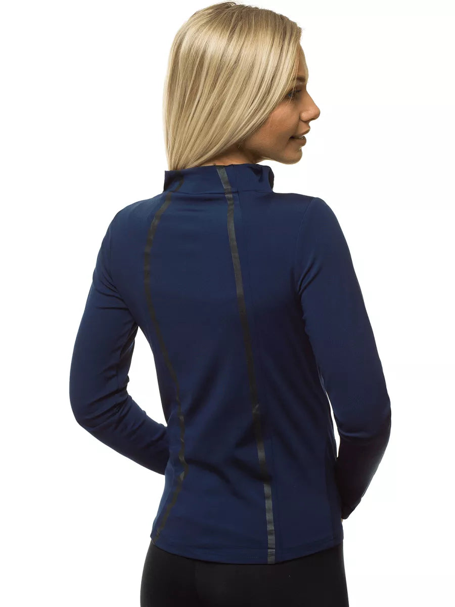 Women's dark blue sweater Sater