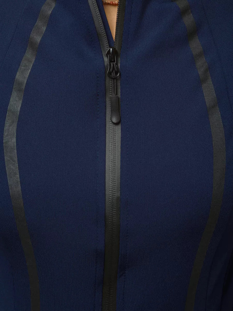 Women's dark blue sweater Sater