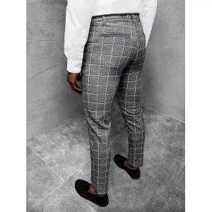 Dark gray classic trousers Voel