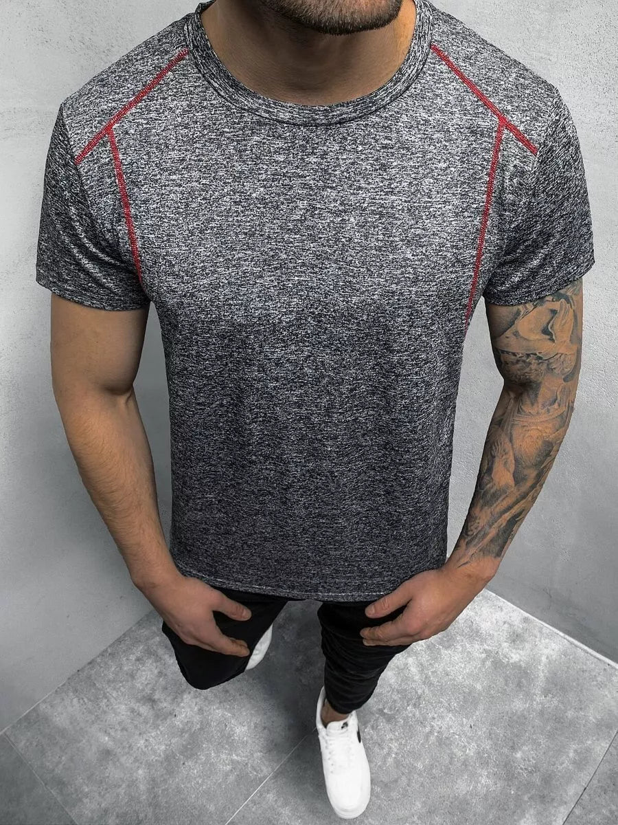 : Dark gray men's Ted shirt