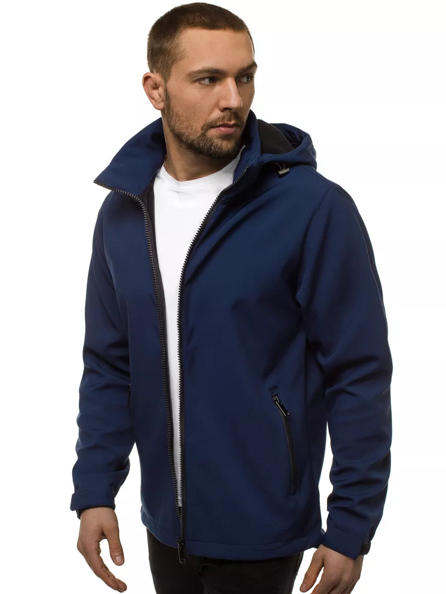 Dark blue men's jacket Gigor