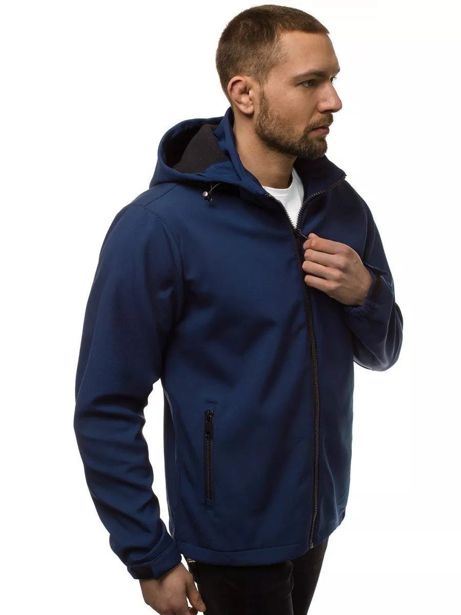 Dark blue men's jacket Gigor
