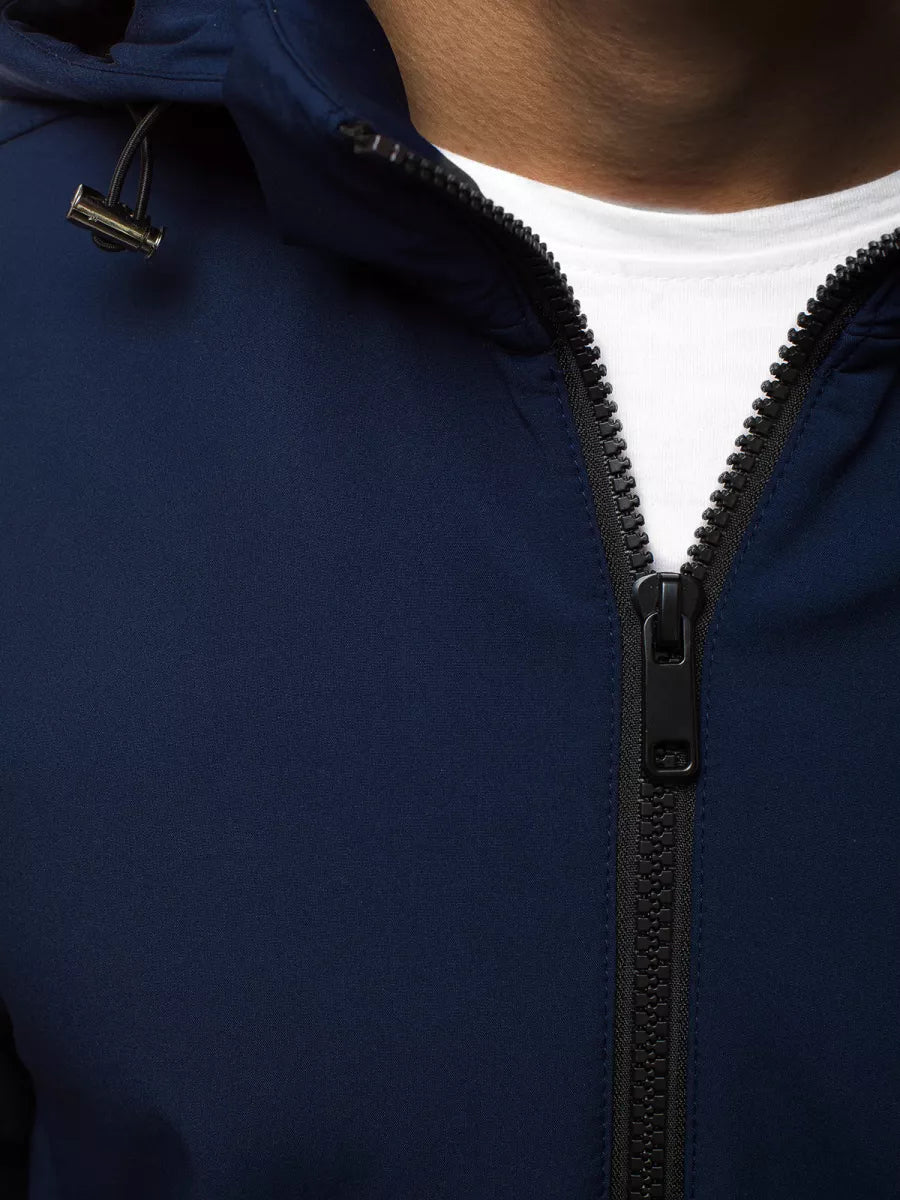 Dark blue men's jacket Gigor