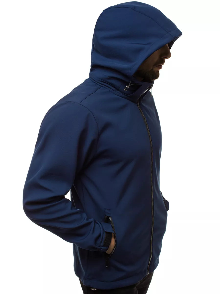 Dark blue men's jacket Gigor