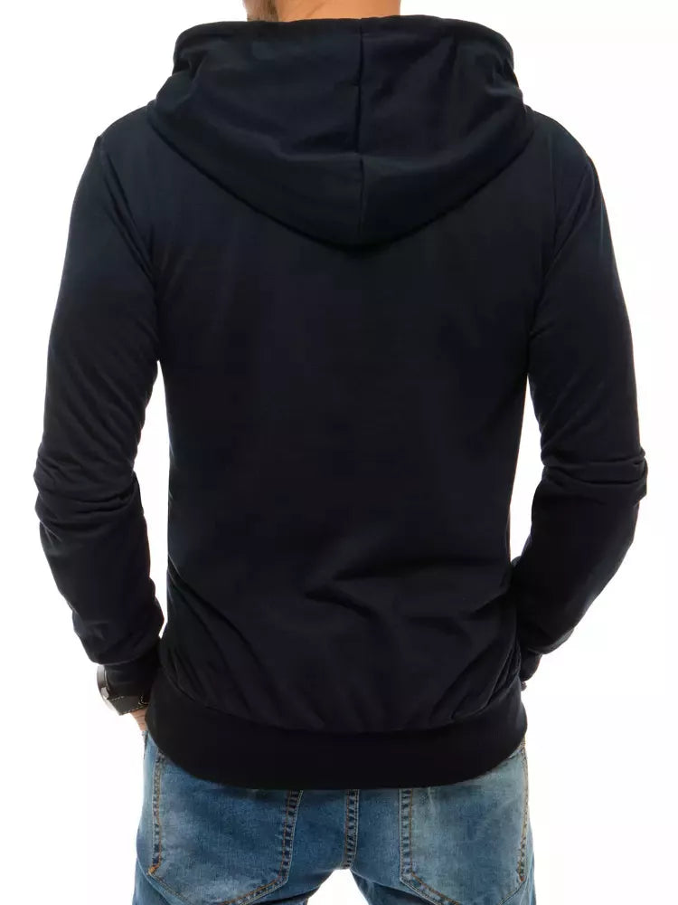 Men's navy blue hooded sweatshirt Rodrigo