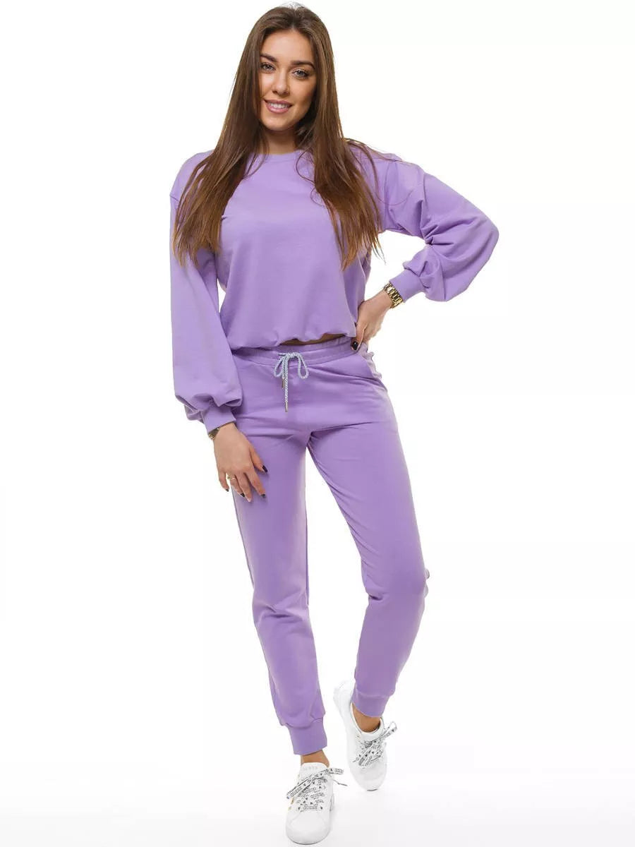 Purple women's sportswear set Kotri