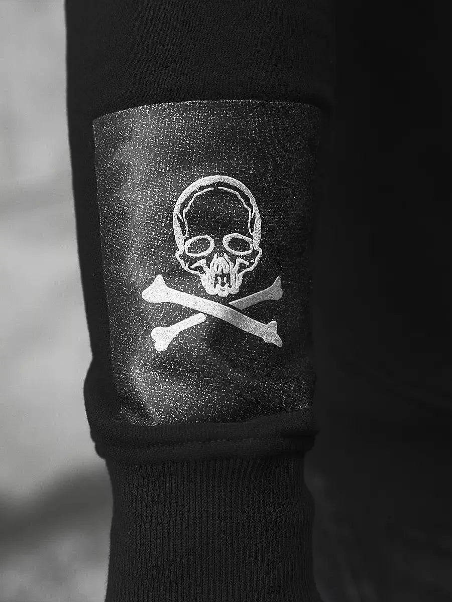 Men's sweater black Lack