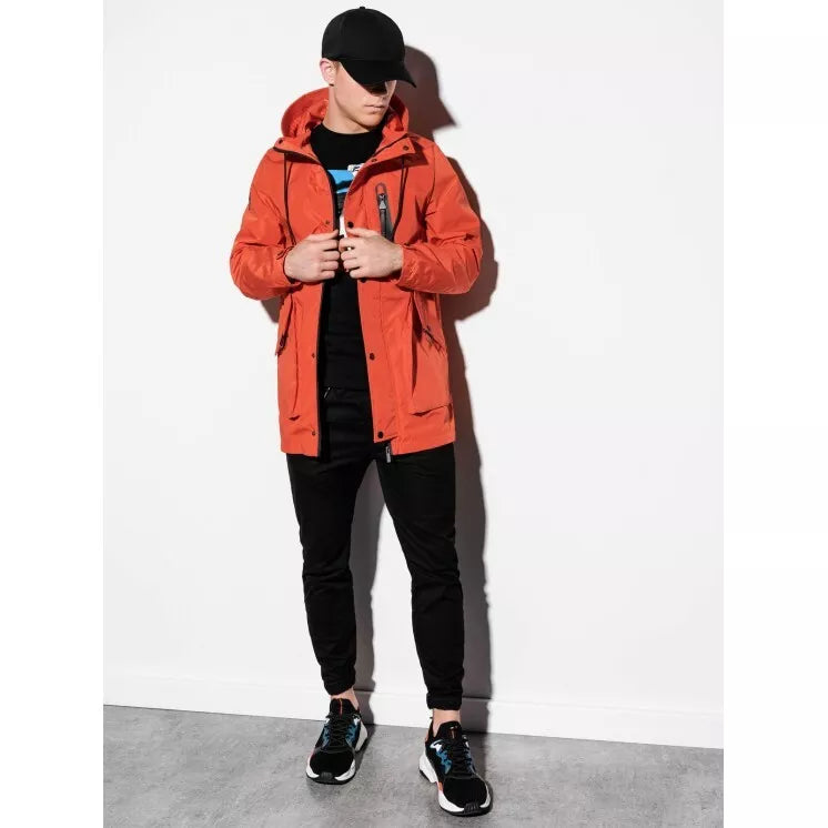 Men's spring brown jacket Andol