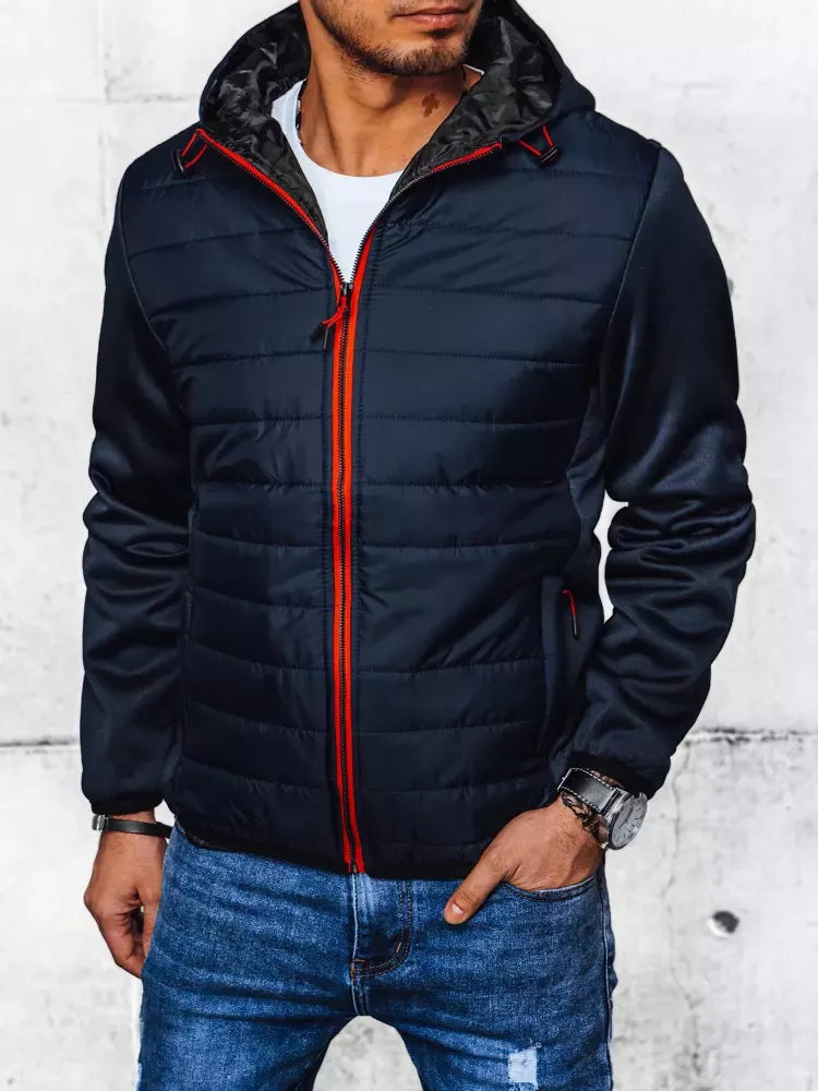 Men's dark blue jacket Nomelo