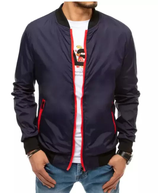 Men's dark blue Rain jacket 
