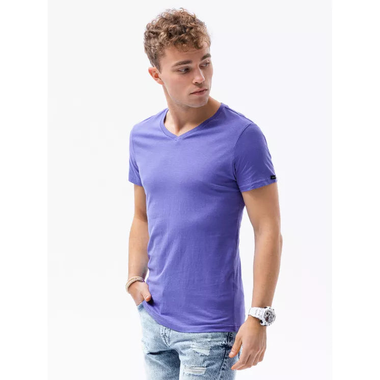 : Men's purple T-shirt Kemol