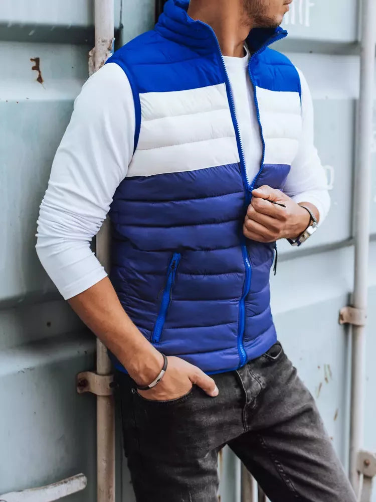 Men's blue vest Ters