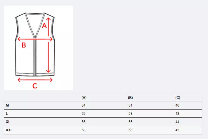 Men's blue vest Ters