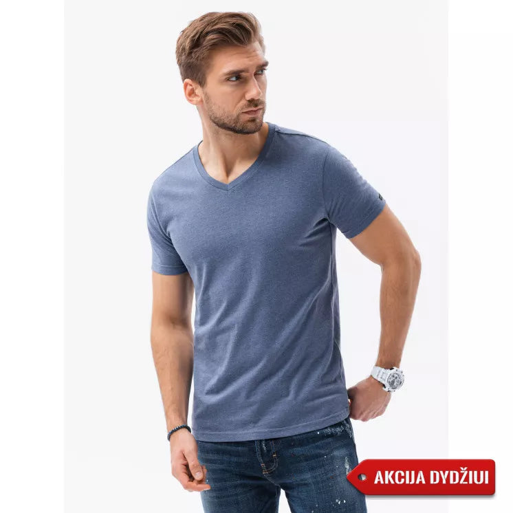 : Men's blue T-shirt Kemol