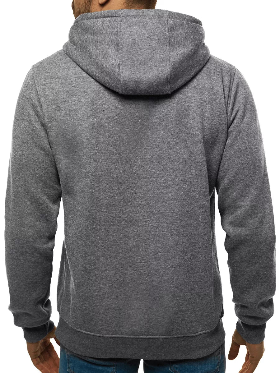 Men's dark gray hoodie LTU