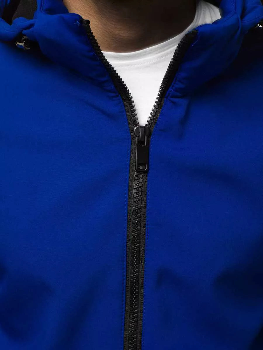 Blue men's jacket Gigor