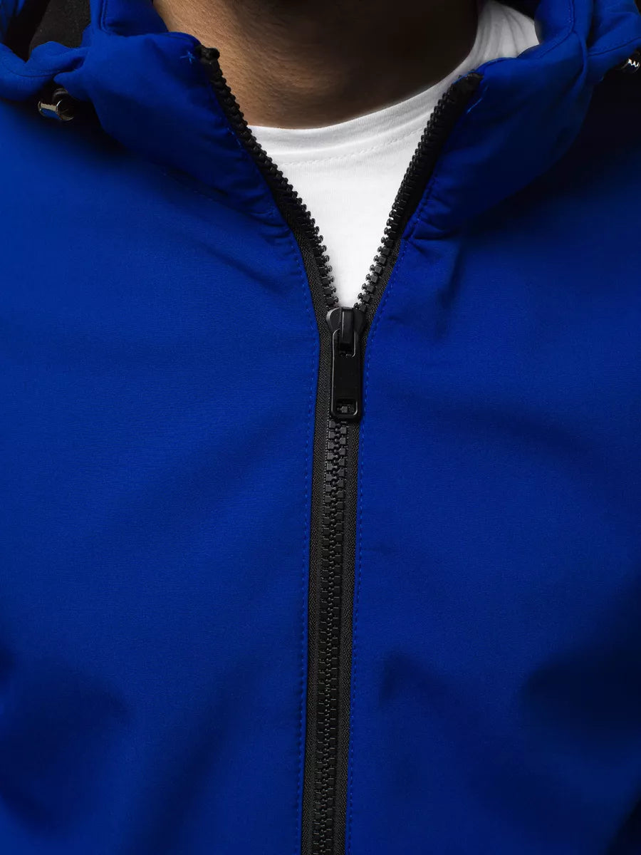 Blue men's jacket Gigor