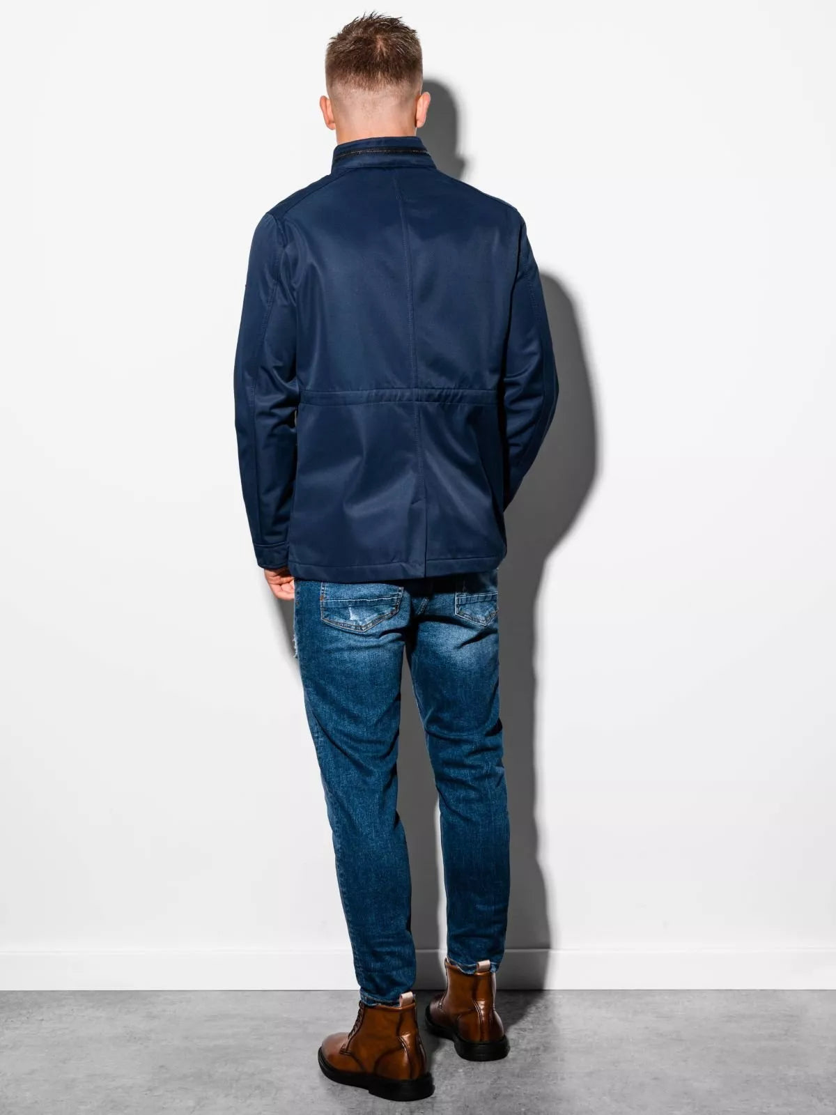 Blue men's jacket Rafil