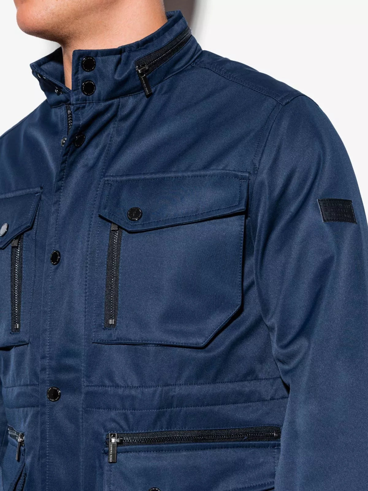 Blue men's jacket Rafil