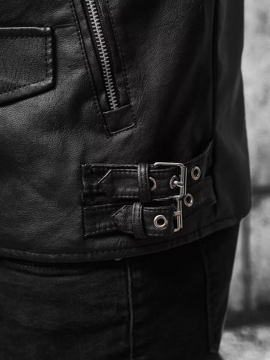 Eco leather jacket Biker