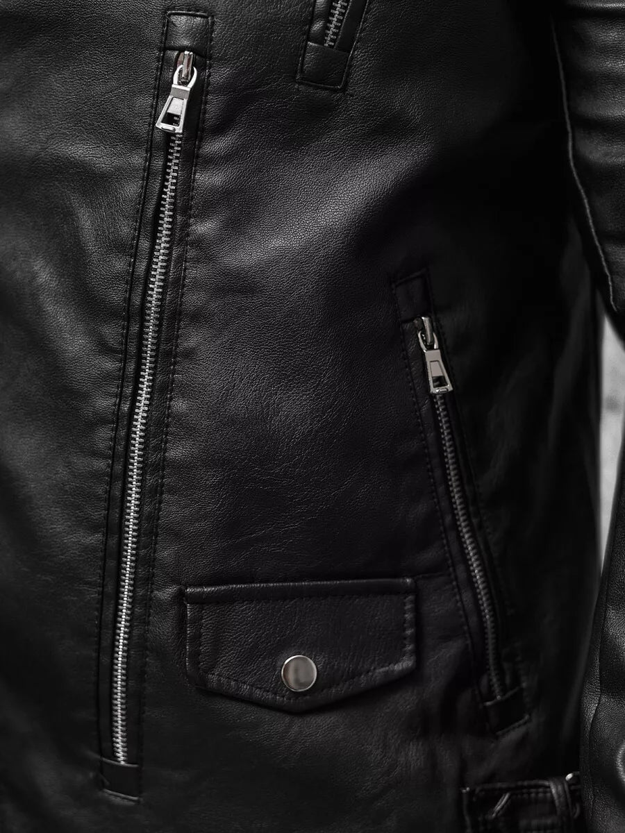 Eco leather jacket Biker