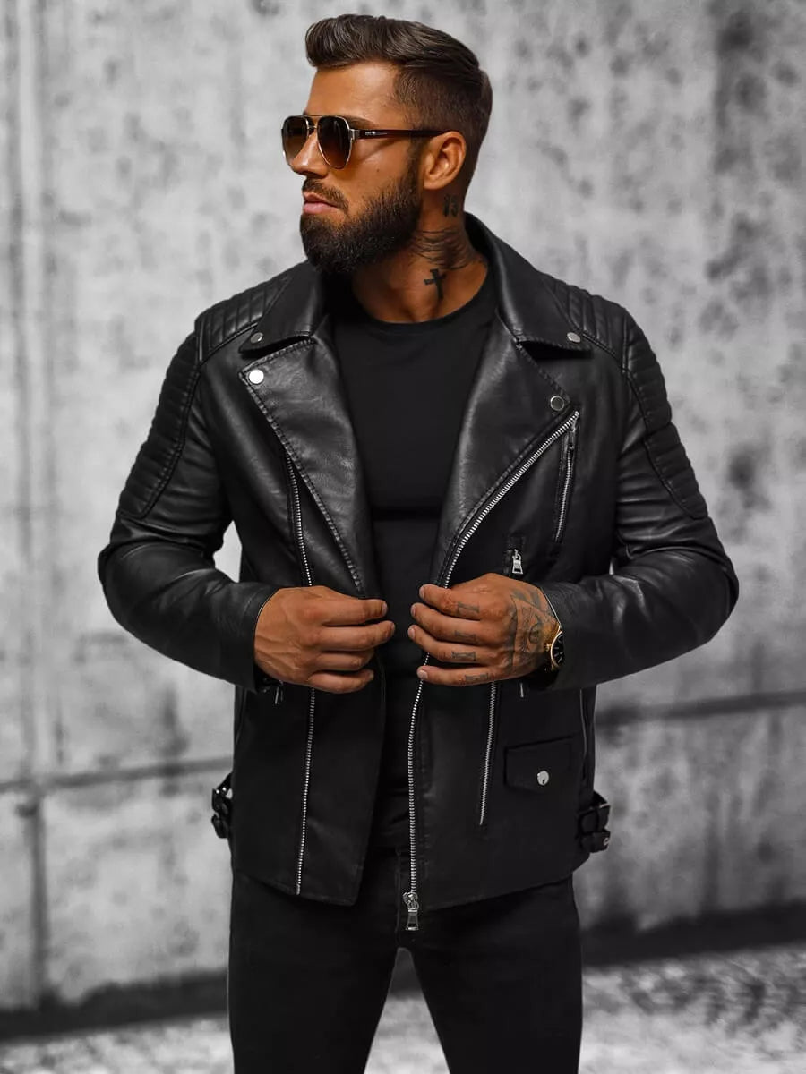 Eco leather jacket Biker