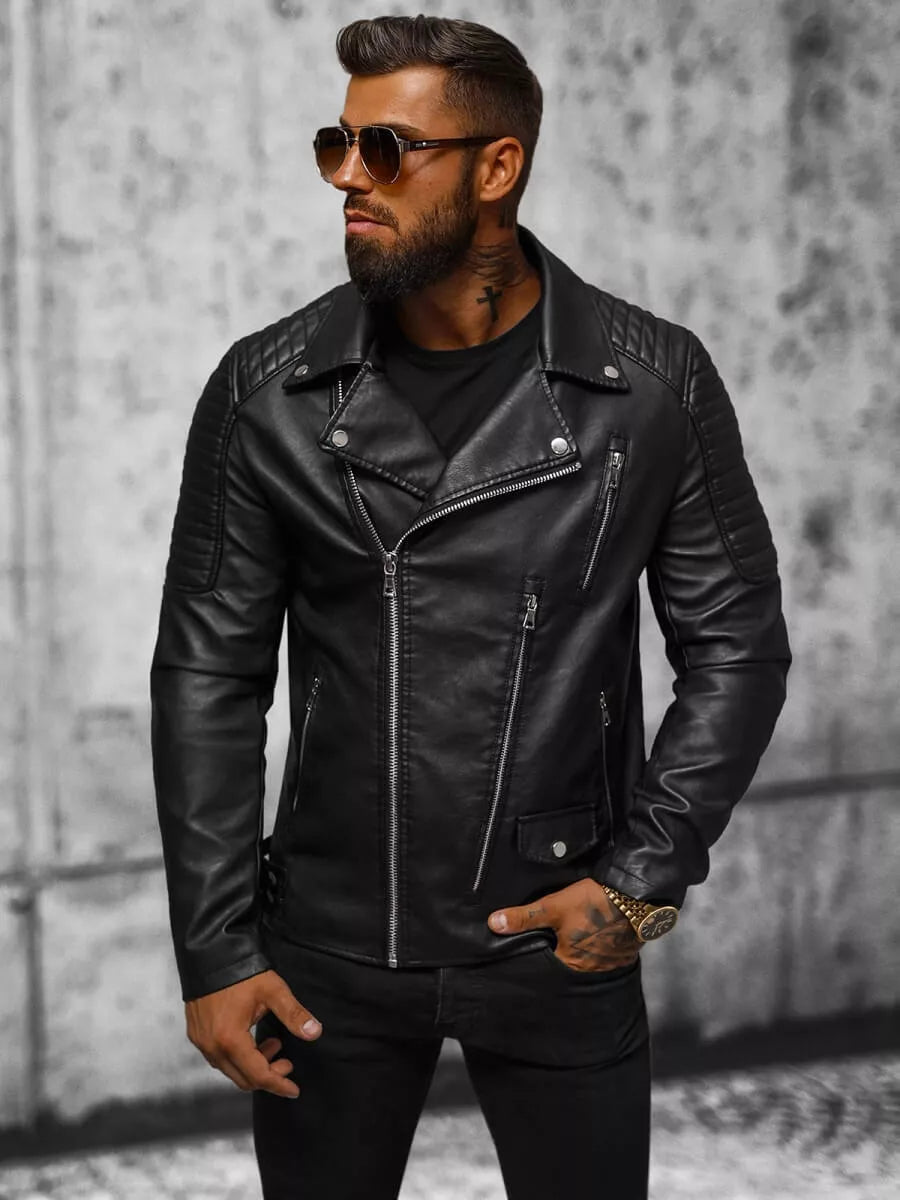 Eco leather jacket Biker
